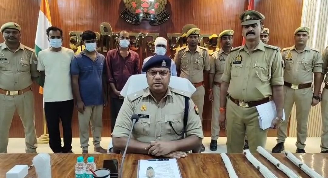 कुबेरस्थान पुलिस ने सेमरा हर्दो हत्या कांड का किया खुलासा, चार अभियुक्त गिरफ्तार