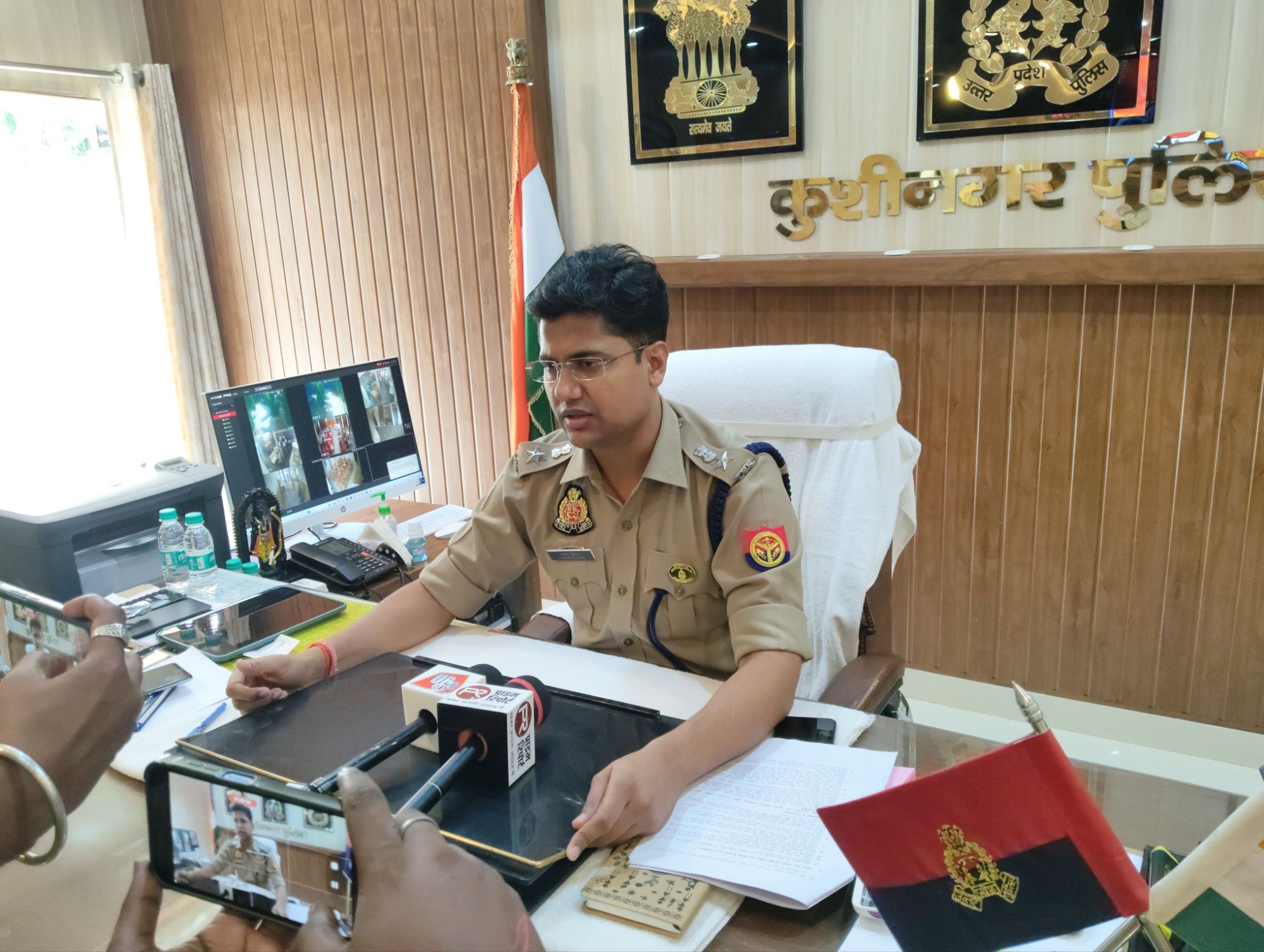 अपराधियों को संरक्षण देने वालों पर भी गिरेगी गाज – एसपी केशव कुमार