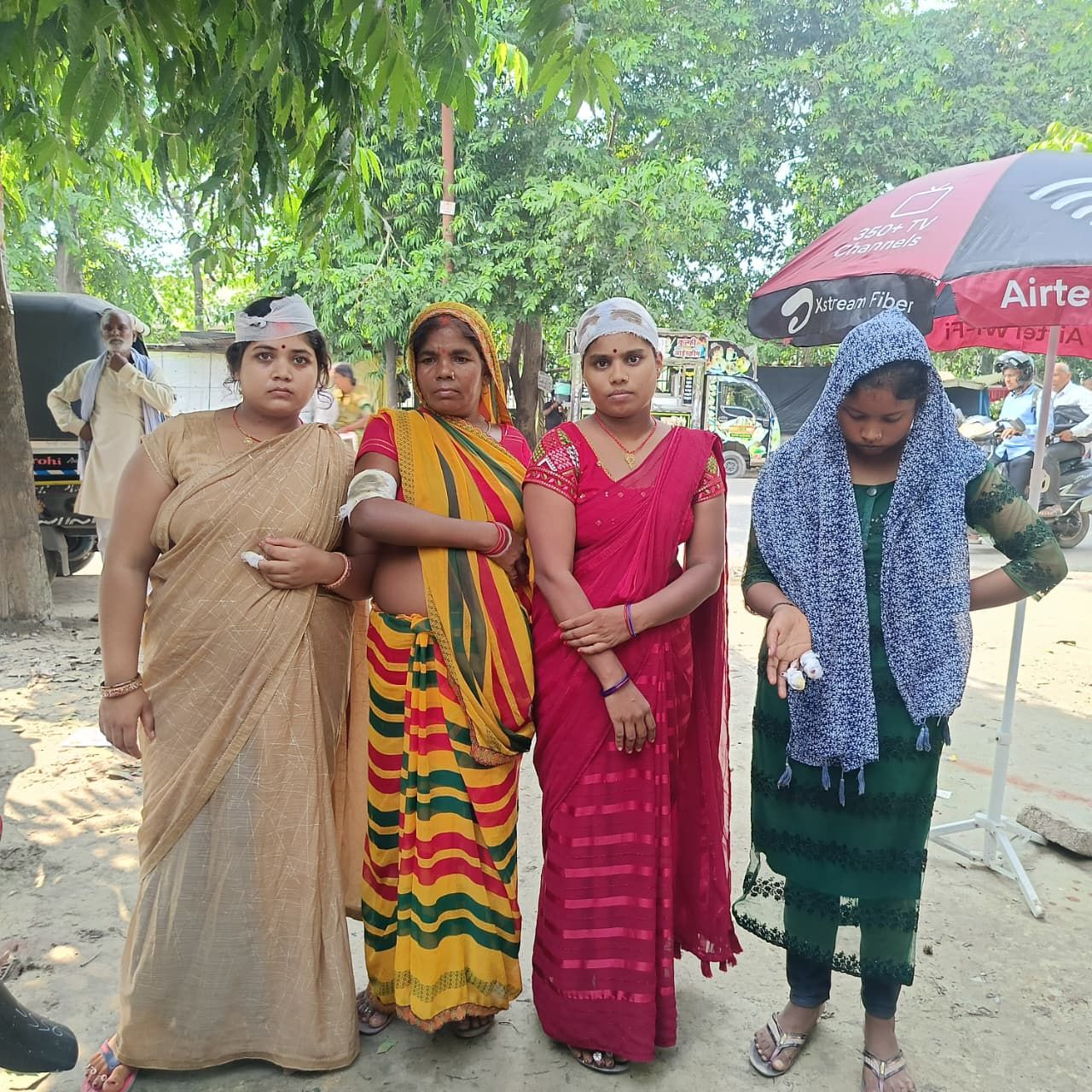 ग्राम प्रधान सहित आधा दर्जन लोगों पर हमला करने का आरोप