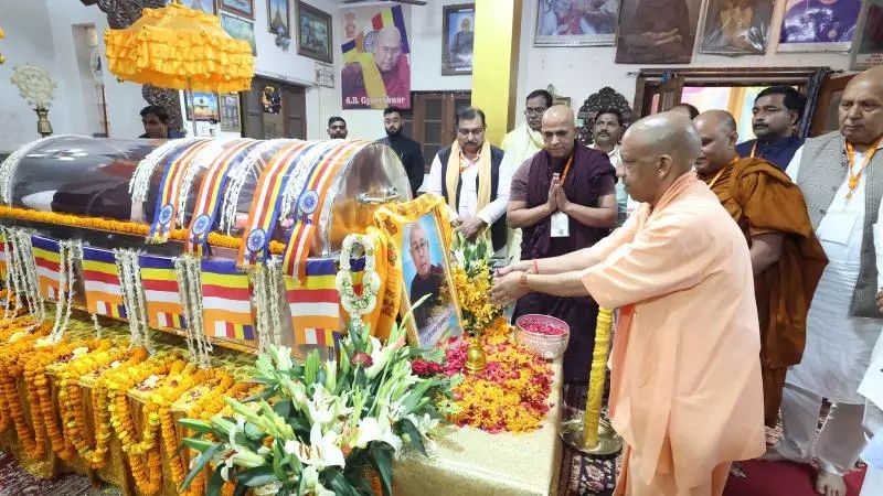 बुद्धभूमि पर अमर हो गए भदंत ज्ञानेश्वर जी — श्रद्धा, शांति और करुणा की अनुगूँज