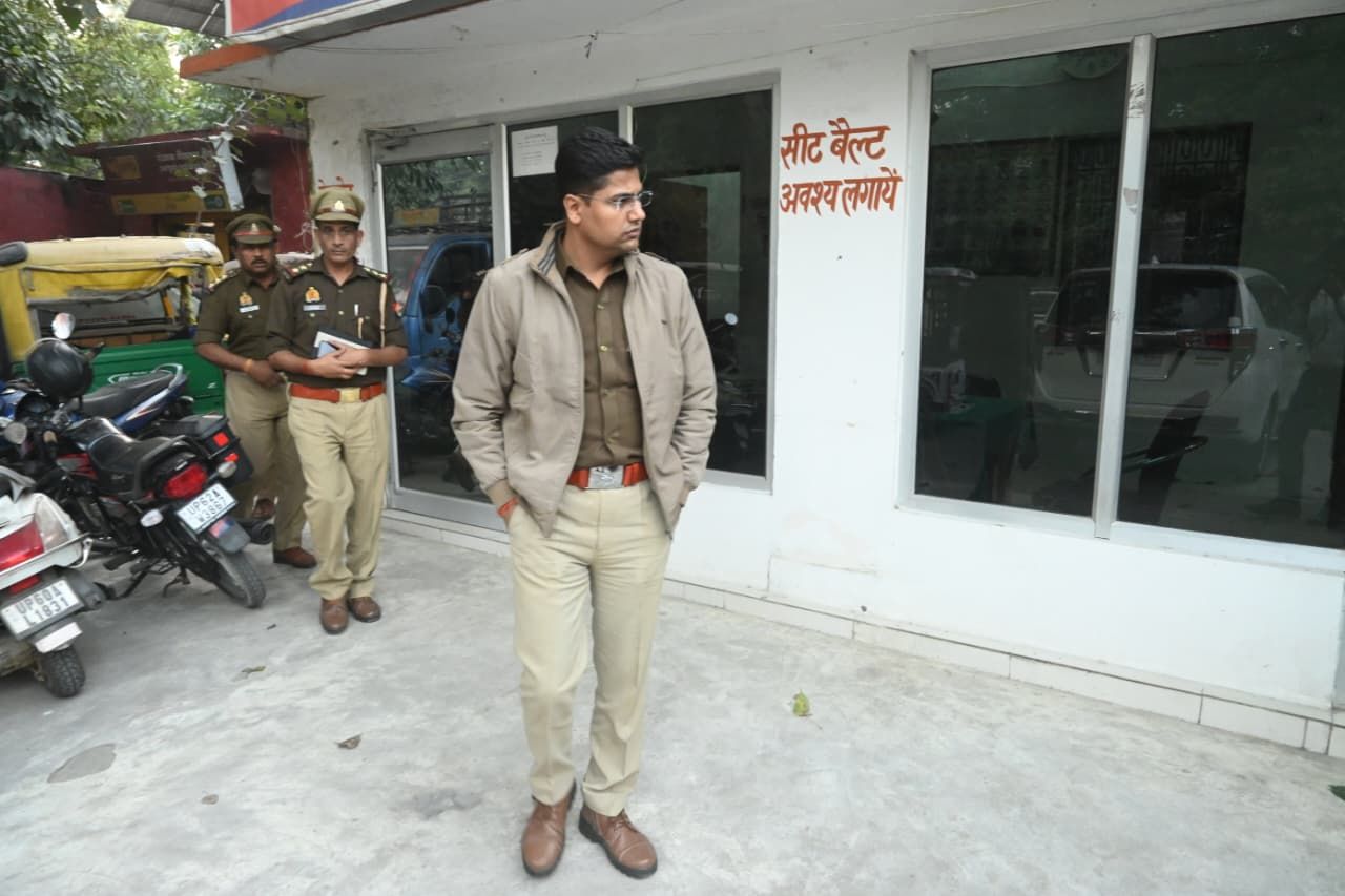 कप्तान केशव कुमार की सख्ती — यातायात कार्यालय रविन्द्रनगर धूस का किया आकस्मिक निरीक्षण, दिए कड़े दिशा-निर्देश