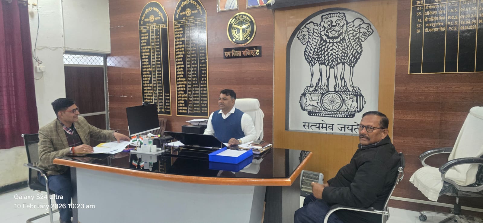 IGRS में तहसील कसया प्रदेश में प्रथम, 100 में 100 अंक प्राप्त