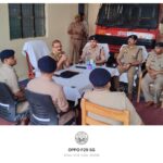 डीजी अग्निशमन सुजीत पाण्डेय का कुशीनगर आगमन, रबिंद्र नगर अग्निशमन केंद्र का किया निरीक्षण,