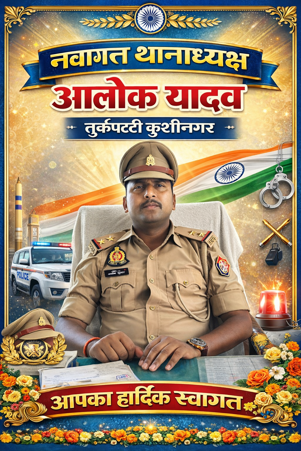 अपराध पर अंकुश व पीड़ितों को न्याय दिलाना पहली प्राथमिकता – आलोक यादव,,