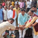 श्रीराम-जानकी मंदिर परिसर में 1.11 करोड़ से बनेगा यात्री हाल सांसद विजय कुमार दूबे व विधायक मोहन वर्मा ने किया शिलान्यास