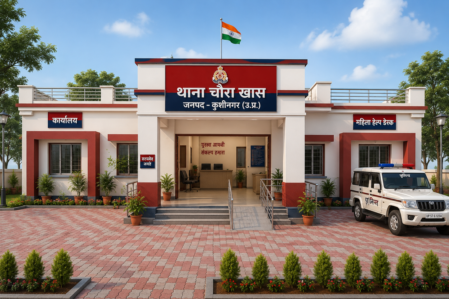 बैकल्पिक व्यवस्था के सहारे चल रहे कुशीनगर के तीन थाने, स्थायी भवन का सपना अब भी अधूरा