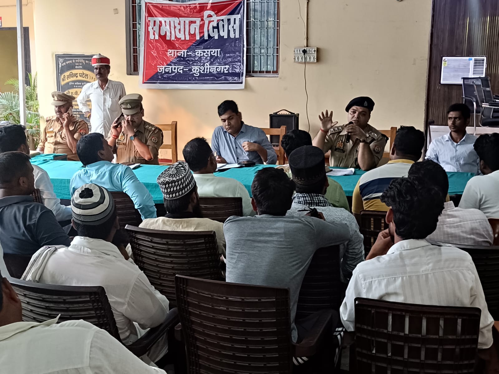 मोहर्रम को लेकर कसया थाने में पीस कमेटी की बैठक, शांति एवं सौहार्द बनाए रखने की अपील