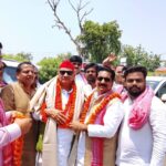 सुकरौली में सांसद नरेश उत्तम पटेल का भव्य स्वागत