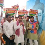 मोदी-योगी सरकार के खिलाफ सपा का प्रदर्शन, जनता के मुद्दों को लेकर खोला मोर्चा