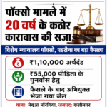15 वर्षीय किशोरी से दुष्कर्म व पॉक्सो मामले में 20 वर्ष के कठोर कारावास की सजा, ₹1.10 लाख का अर्थदंड