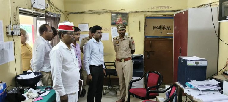 संयुक्त मजिस्ट्रेट जी. अक्षय दीपक ने थाना चौराखास का किया निरीक्षण