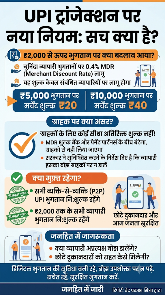 UPI पर नए शुल्क ढांचे को लेकर जनहित में उठे सवाल,,